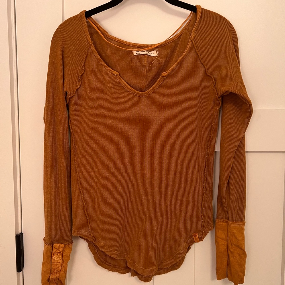 Free People long sleeve shirt
